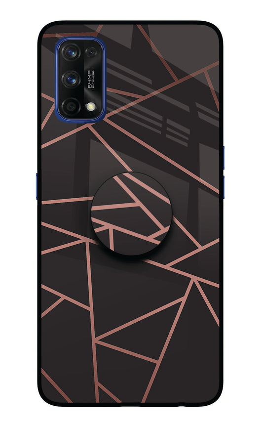 Geometric Pattern Realme 7 Pro Glass Case