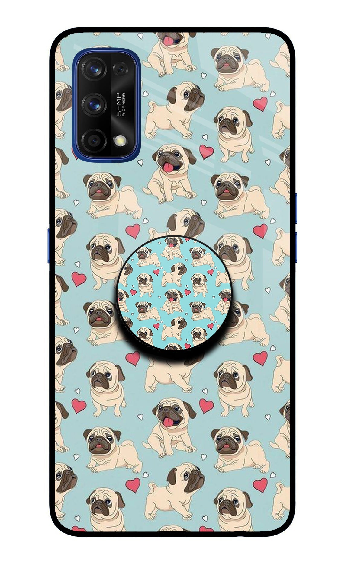 Pug Dog Realme 7 Pro Pop Case