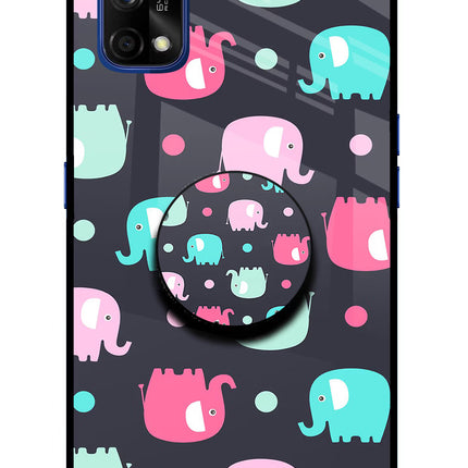 Baby Elephants Realme 7 Pro Pop Case by Casekaro