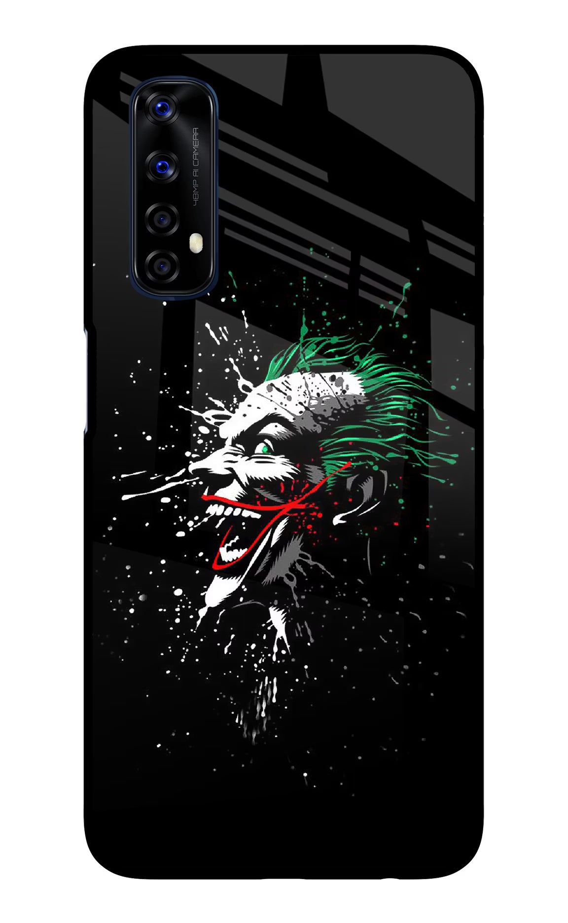 Joker Realme 7/Narzo 20 Pro Glass Case Back Cover by Casekaro