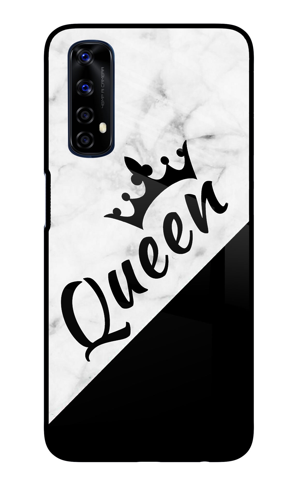 Queen Realme 7/Narzo 20 Pro Glass Case