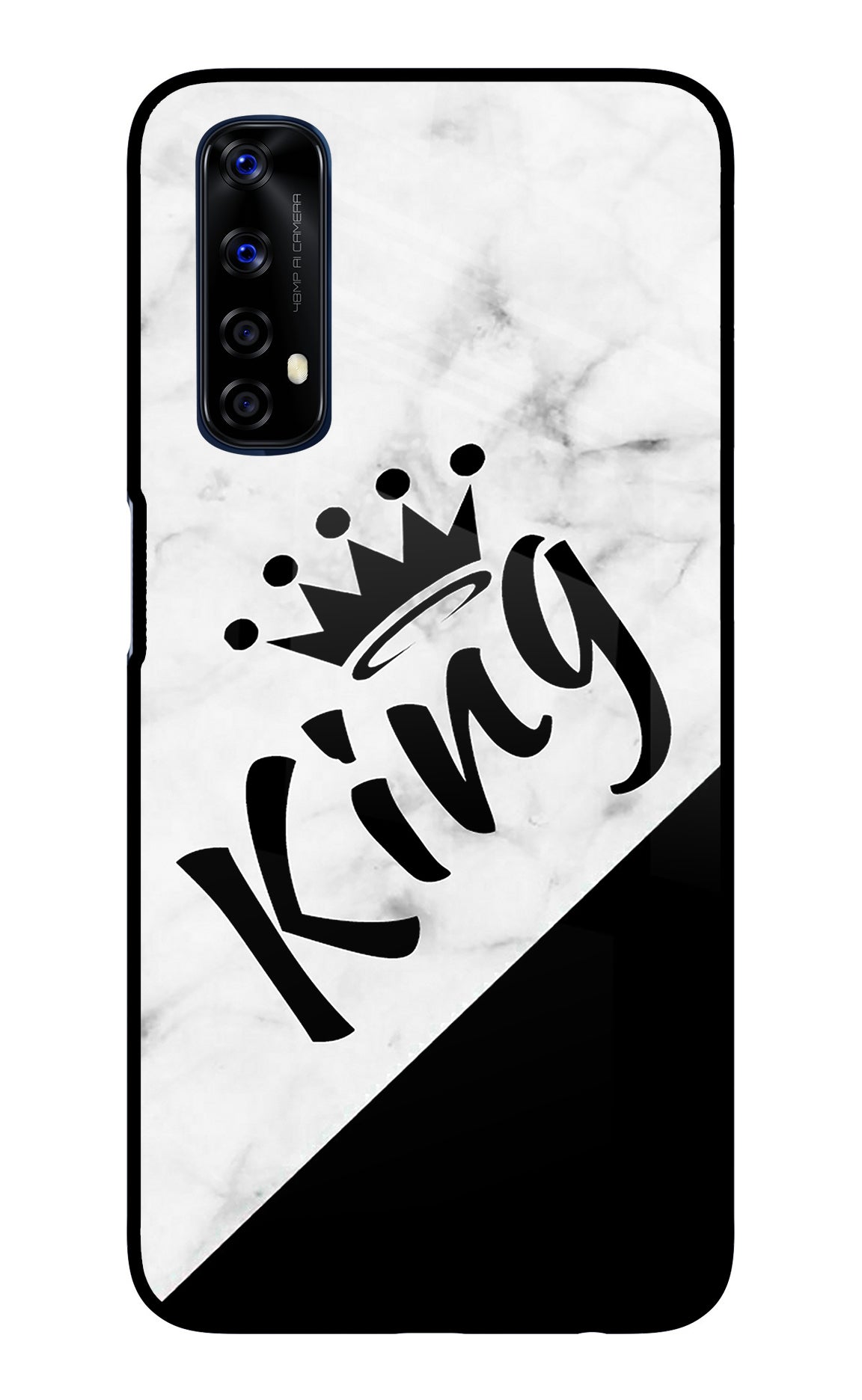 King Realme 7/Narzo 20 Pro Glass Case