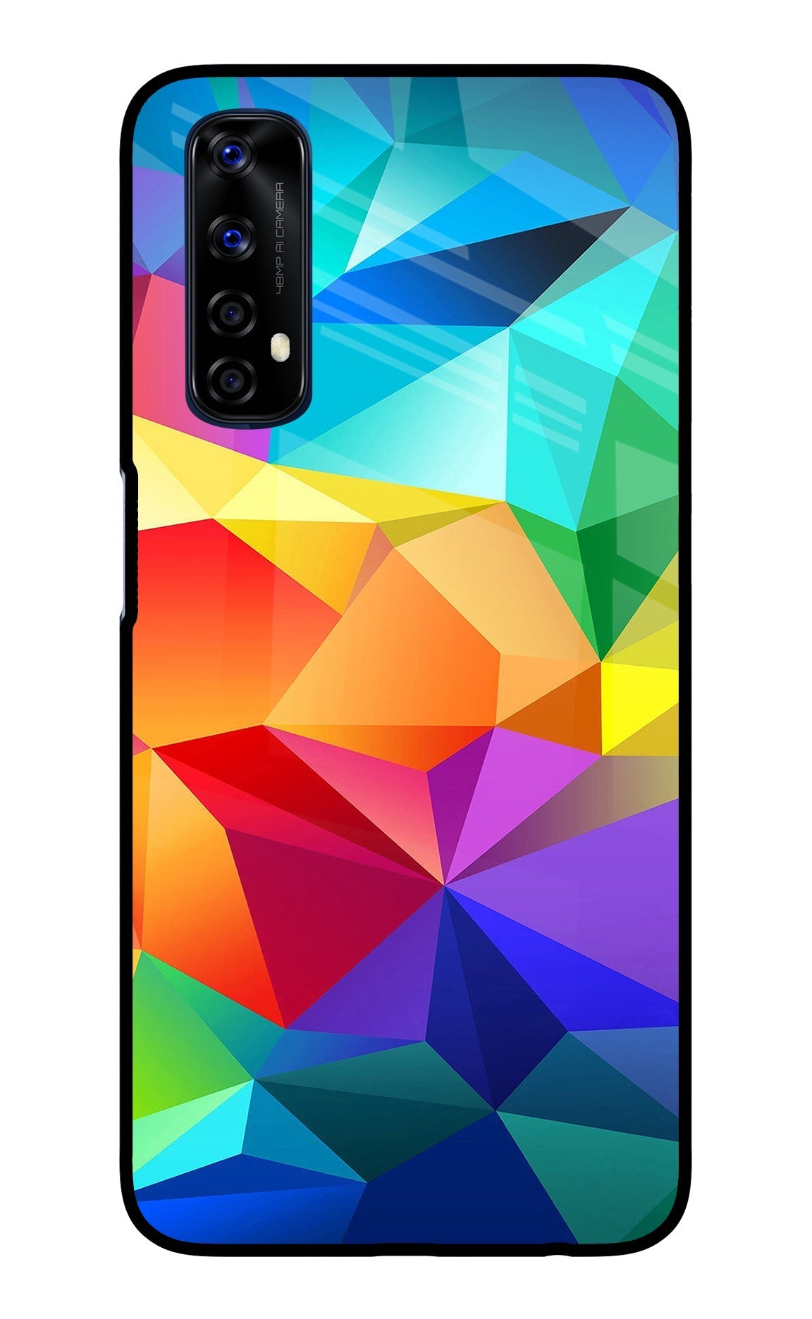 Abstract Pattern Realme 7/Narzo 20 Pro Glass Case