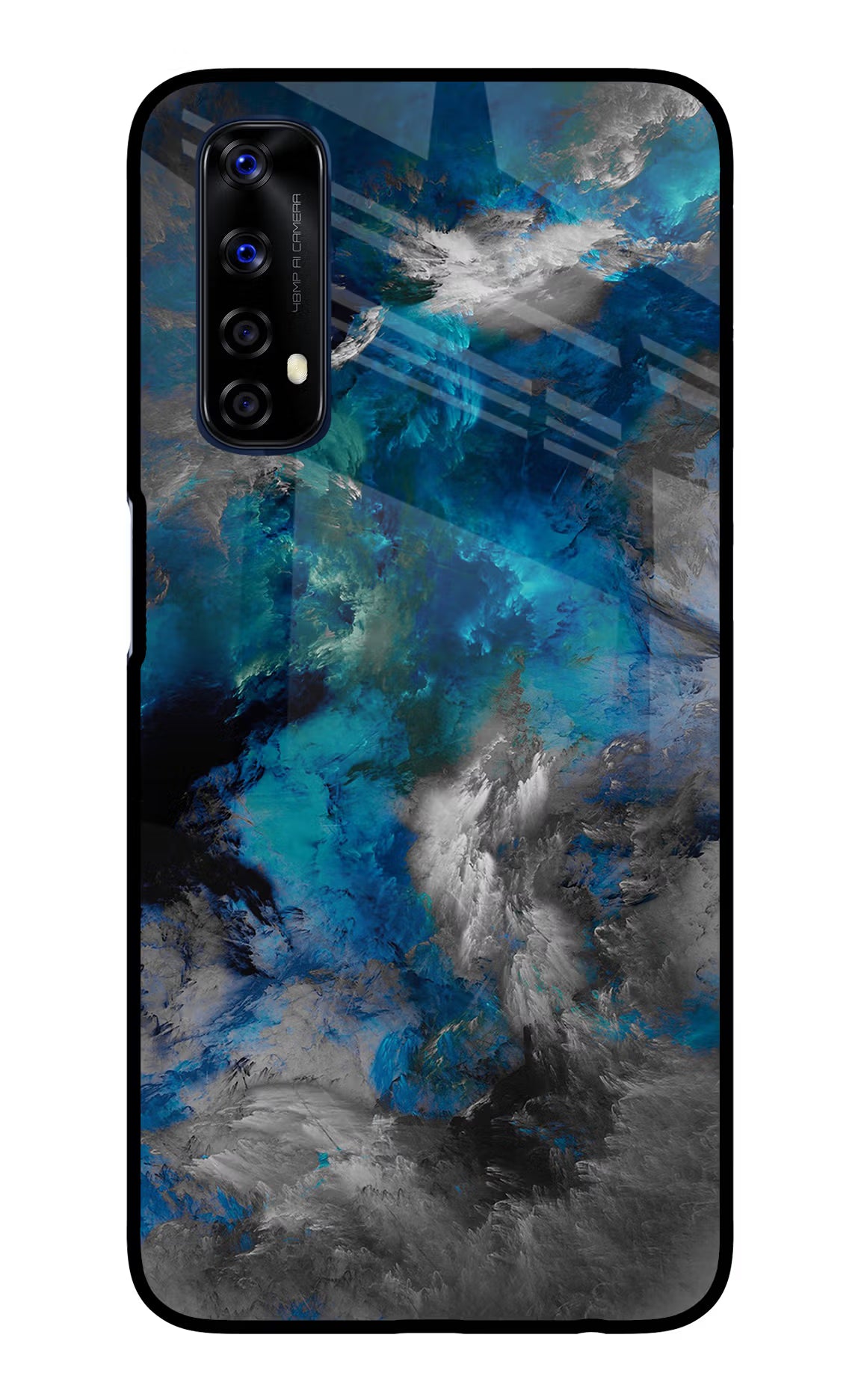 Artwork Realme 7/Narzo 20 Pro Glass Case Back Cover by Casekaro