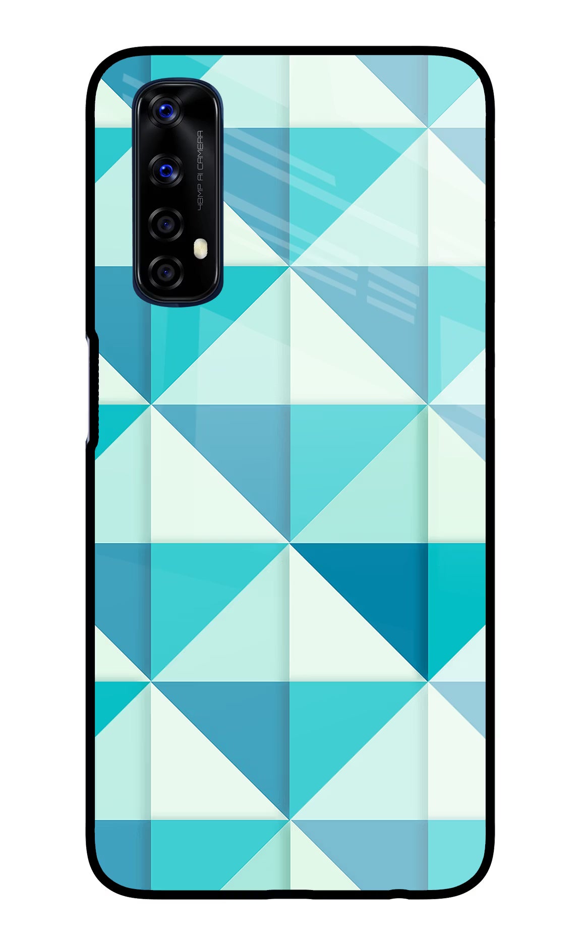 Abstract Realme 7/Narzo 20 Pro Glass Case Back Cover by Casekaro