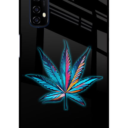 Weed Realme 7/Narzo 20 Pro Glass Case Back Cover by Casekaro