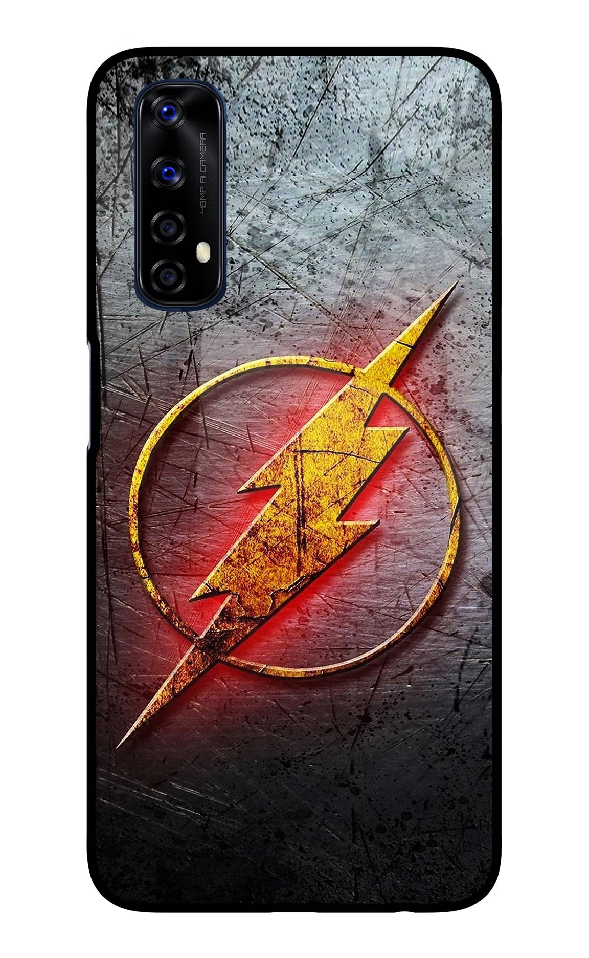 Flash Realme 7/Narzo 20 Pro Glass Case Back Cover by Casekaro