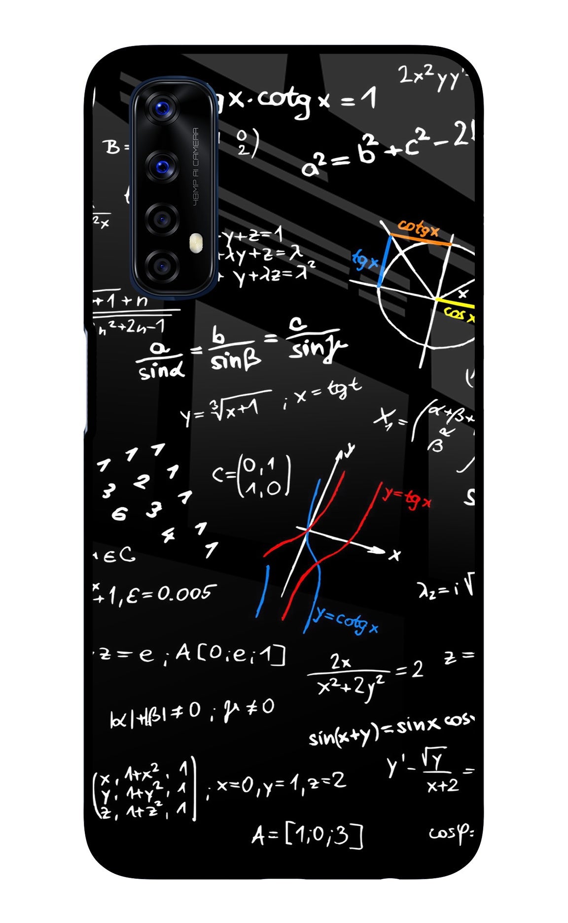 Mathematics Formula Realme 7/Narzo 20 Pro Back Cover