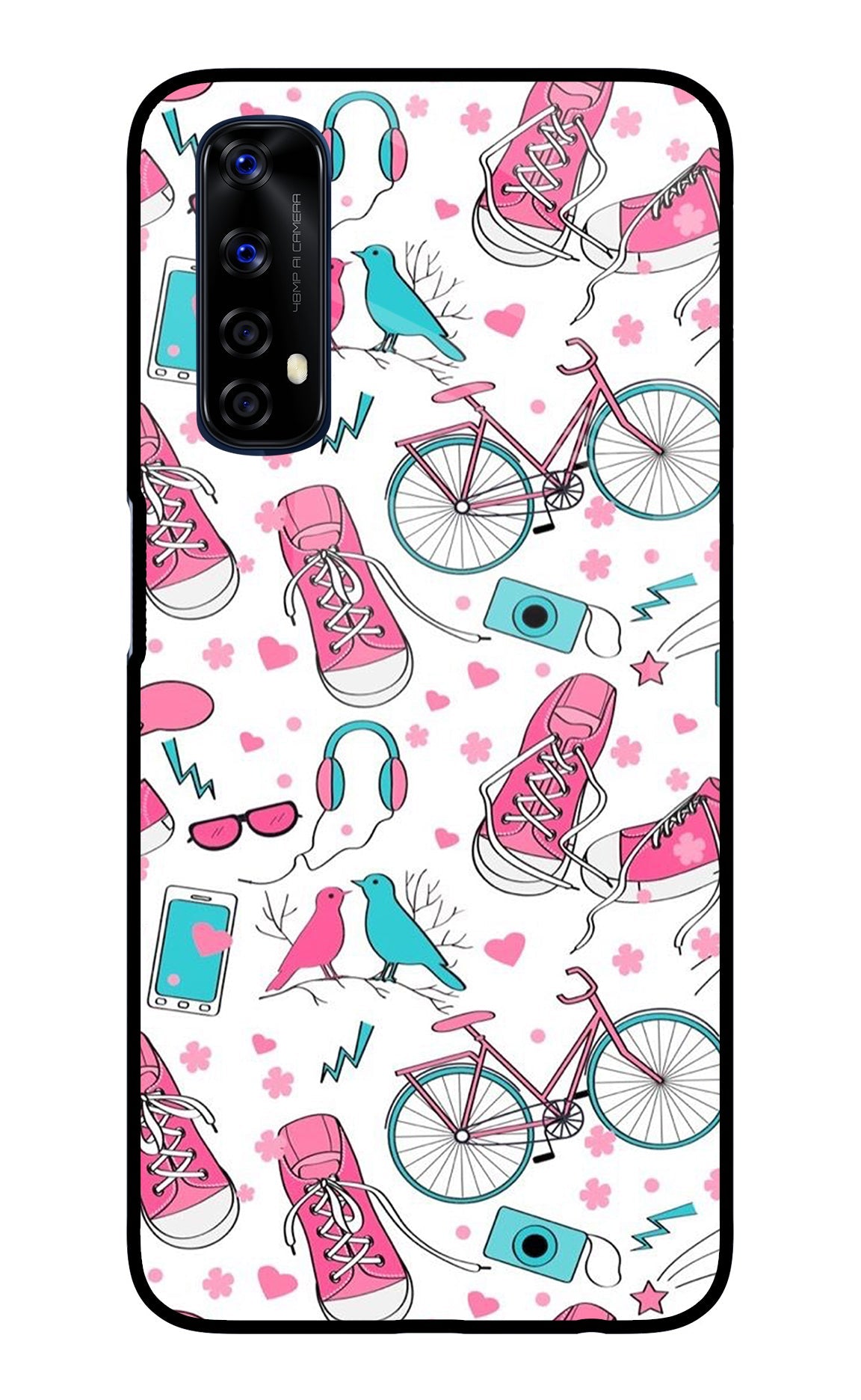 Artwork Realme 7/Narzo 20 Pro Glass Case