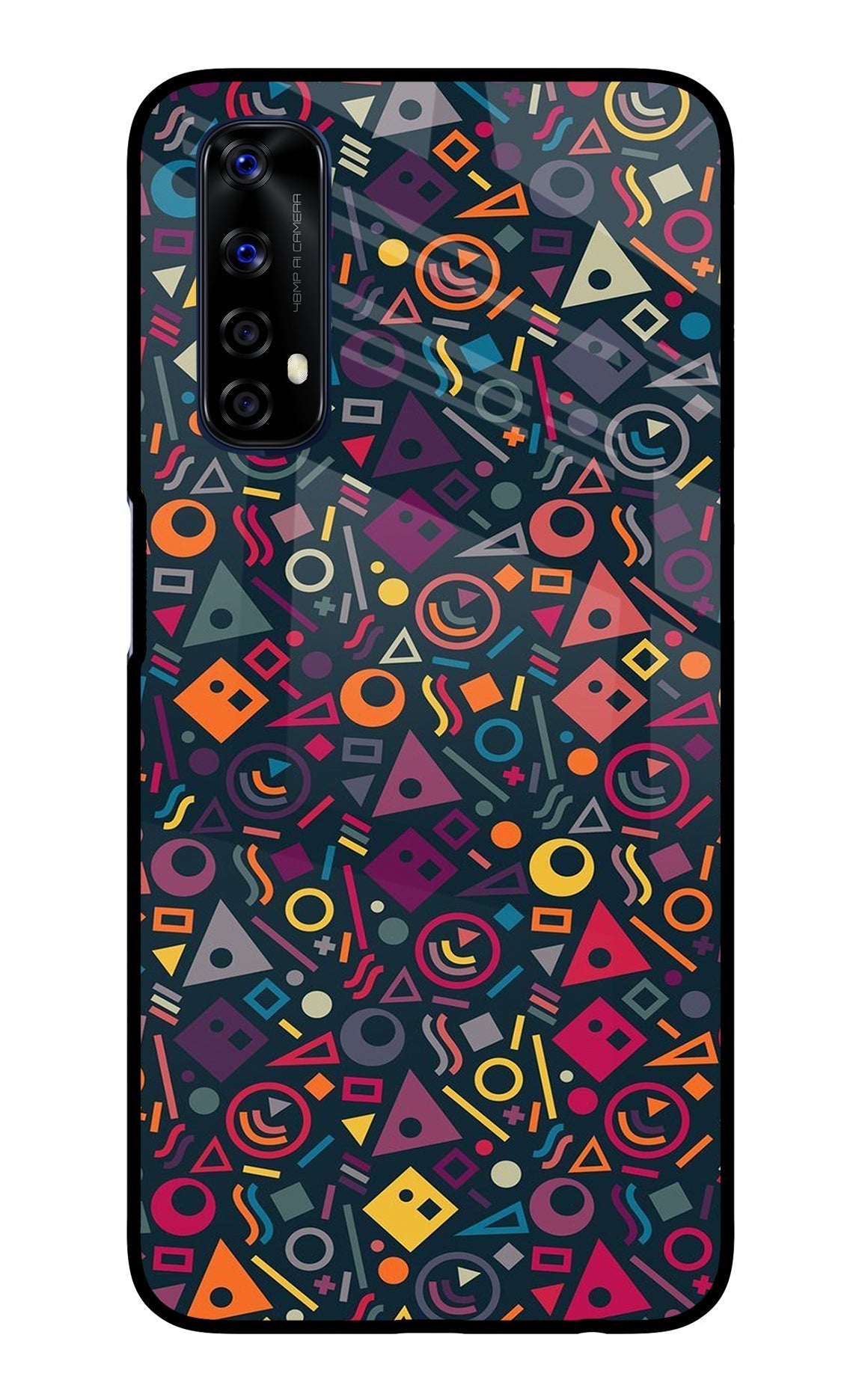 Geometric Abstract Realme 7/Narzo 20 Pro Back Cover