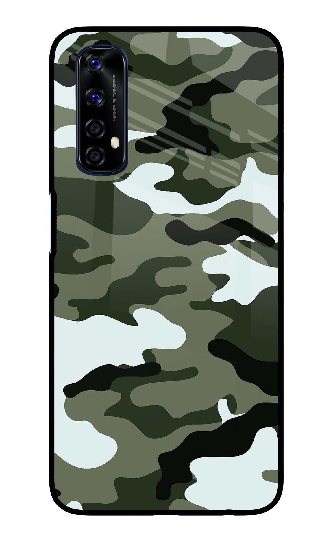 Camouflage Realme 7/Narzo 20 Pro Back Cover