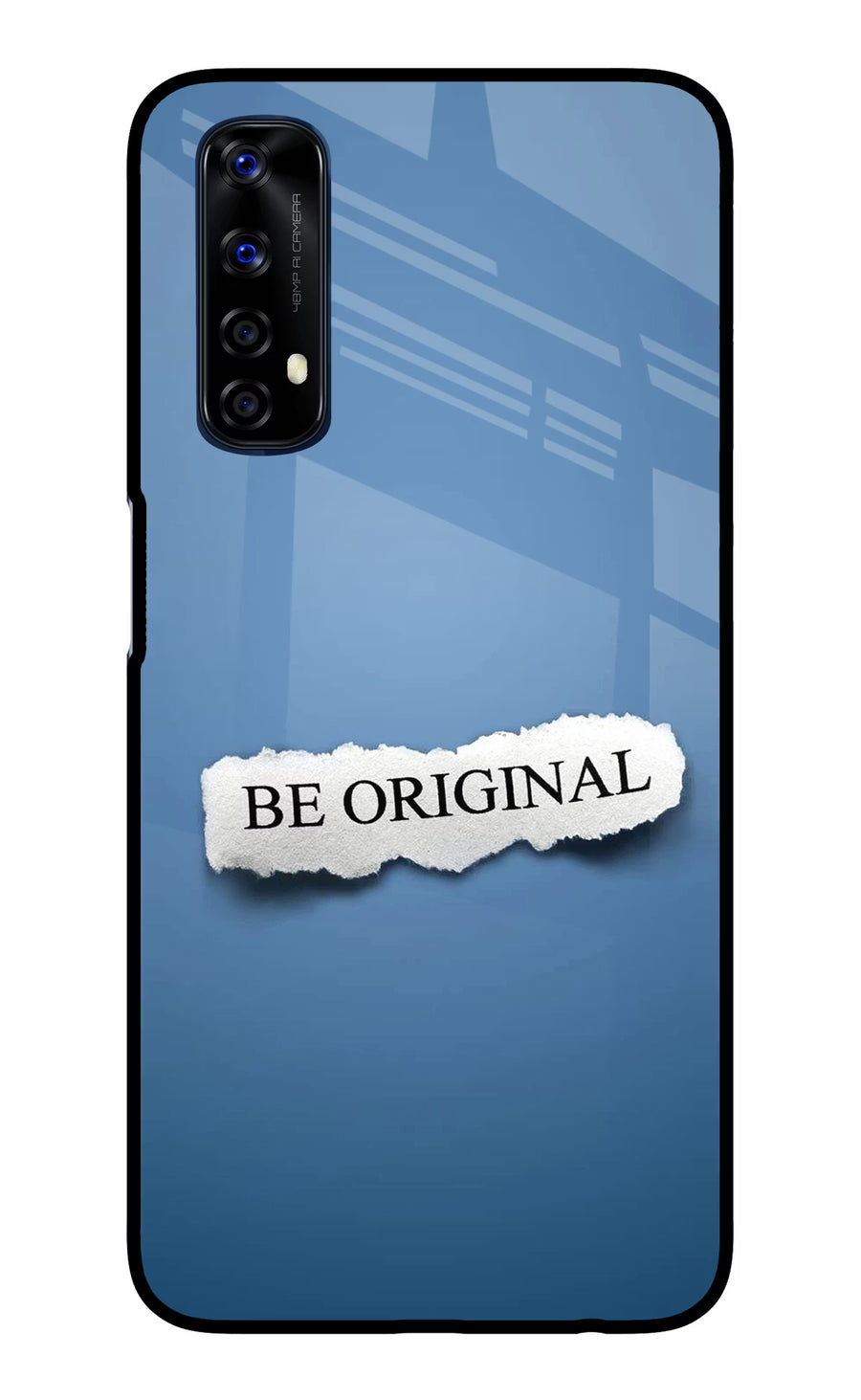 Be Original Realme 7/Narzo 20 Pro Back Cover, Glass case