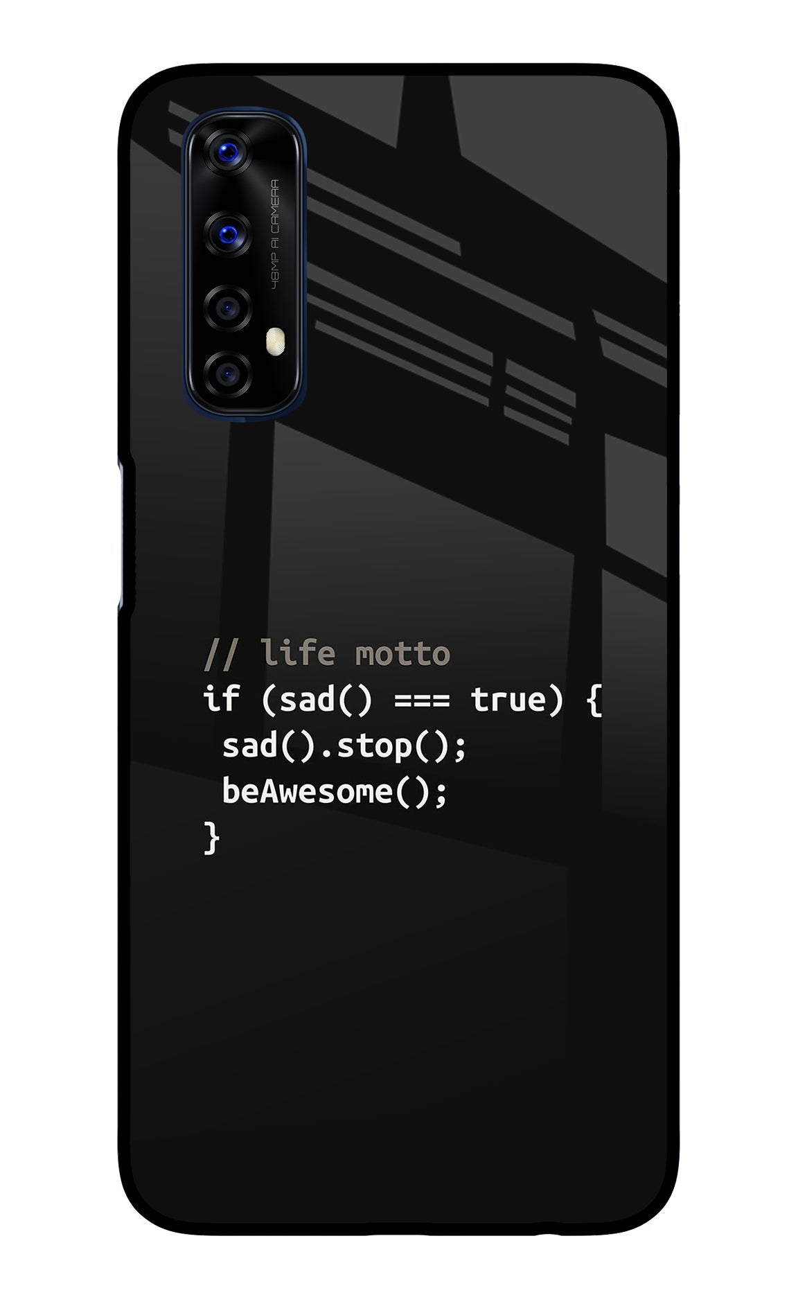 Life Motto Code Realme 7/Narzo 20 Pro Back Cover