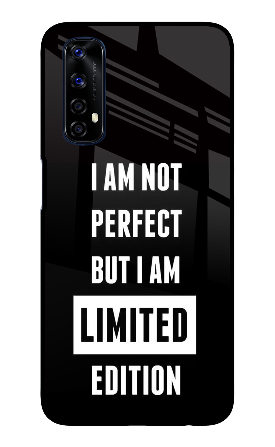 I Am Not Perfect But I Am Limited Edition Realme 7/Narzo 20 Pro Glass Case