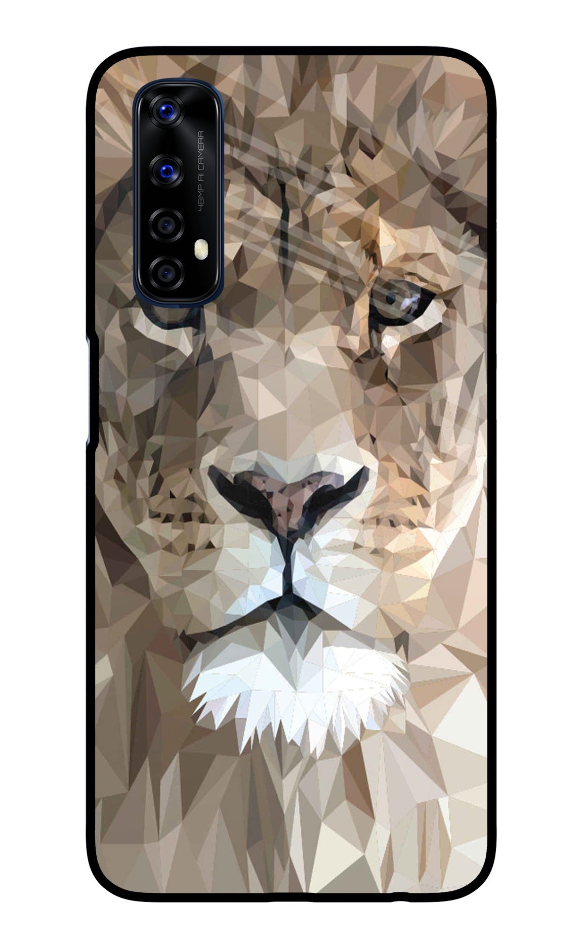 Lion Art Realme 7/Narzo 20 Pro Back Cover