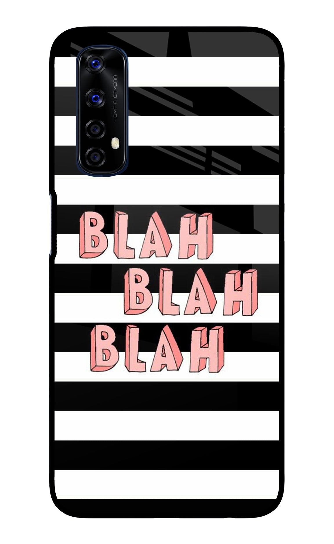 Blah Blah Blah Realme 7/Narzo 20 Pro Back Cover