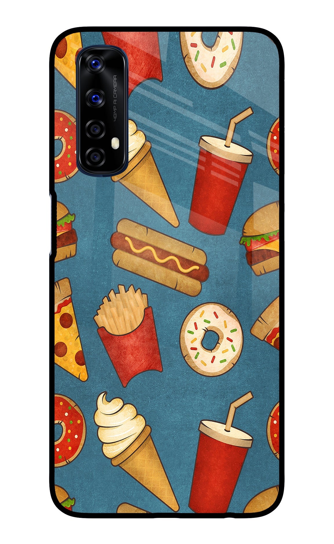 Foodie Realme 7/Narzo 20 Pro Back Cover