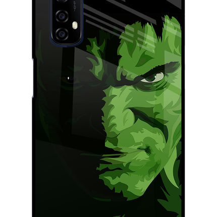 HULK Realme 7/Narzo 20 Pro Glass Case Back Cover by Casekaro