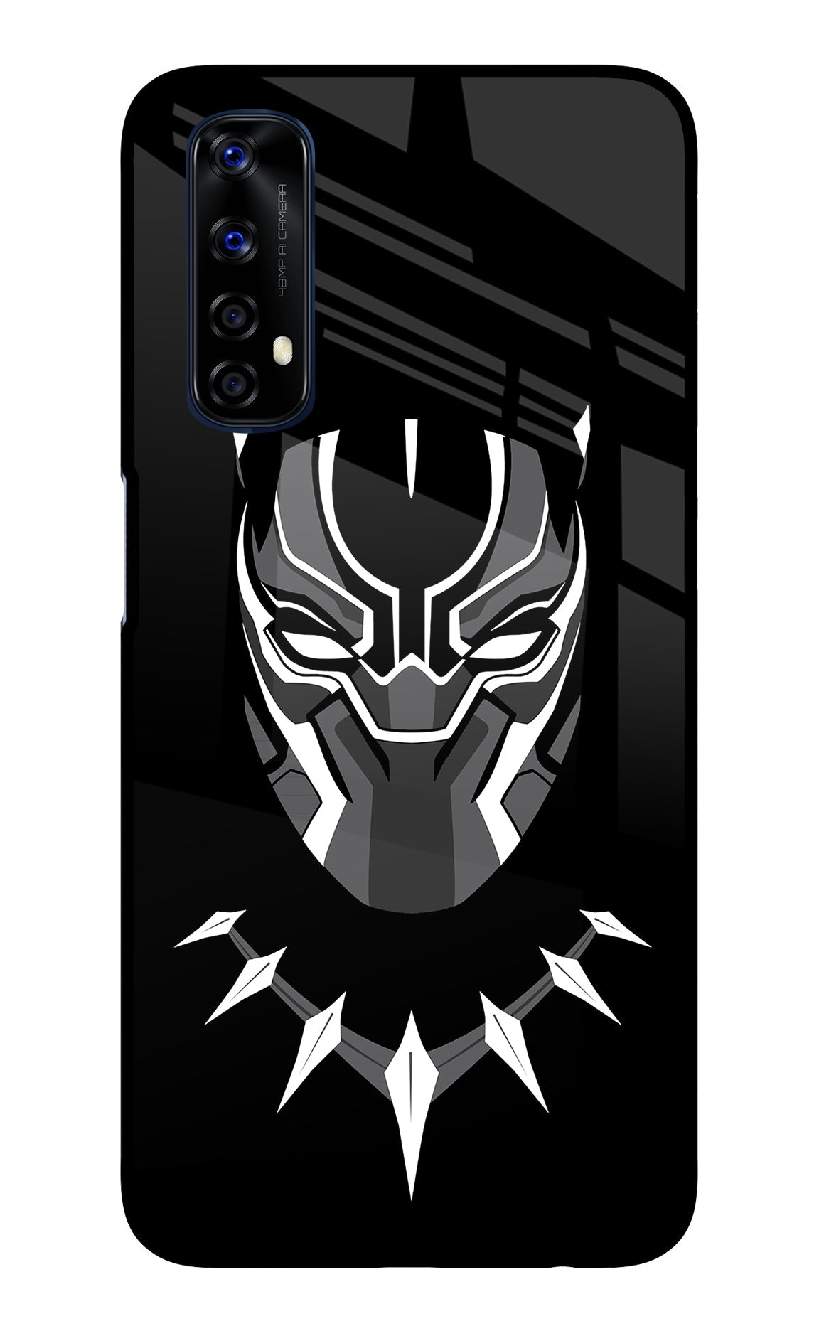 Black Panther Realme 7/Narzo 20 Pro Back Cover