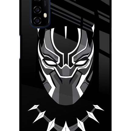 Black Panther Realme 7/Narzo 20 Pro Glass Case