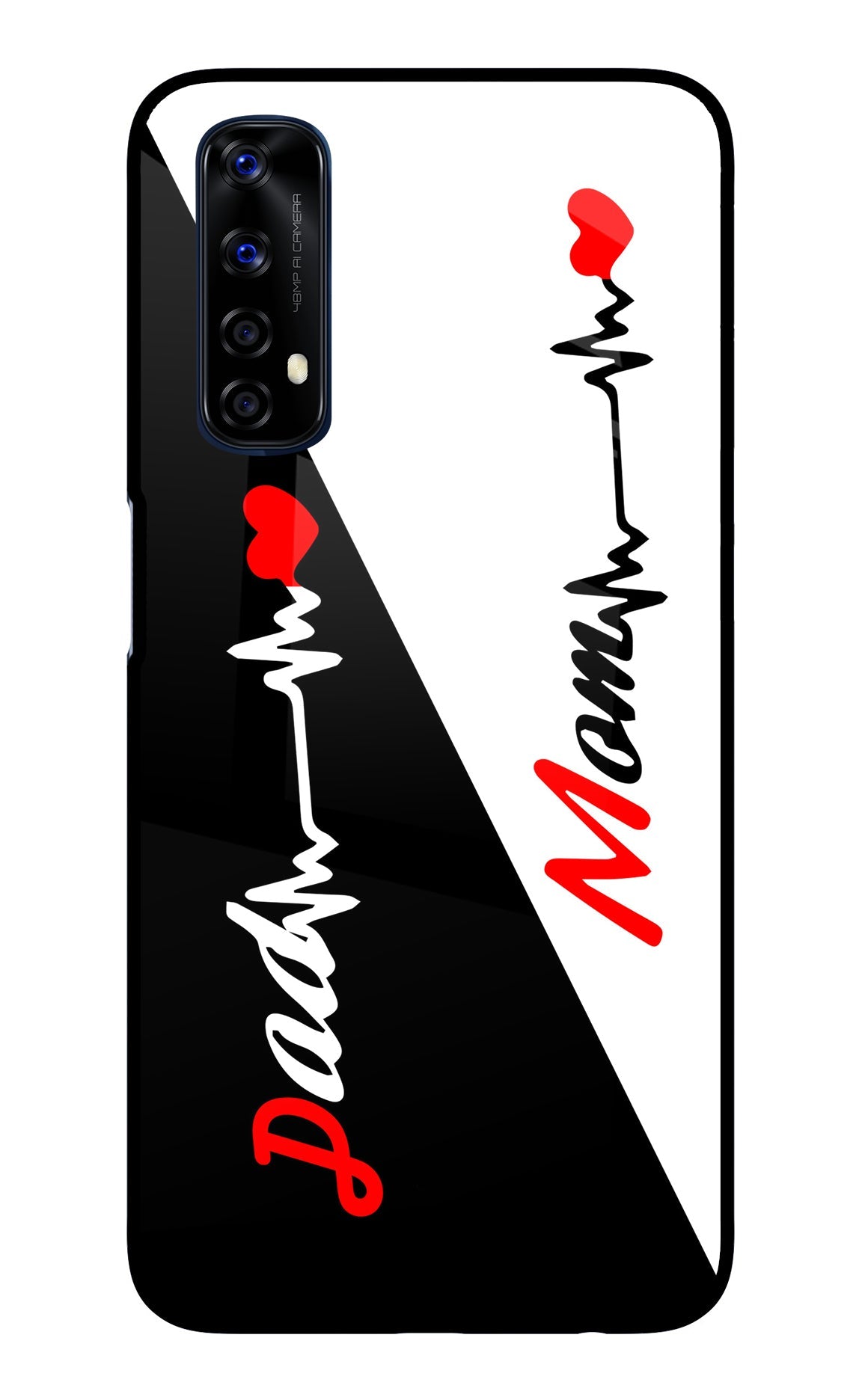 Dad Mom Realme 7/Narzo 20 Pro Back Cover