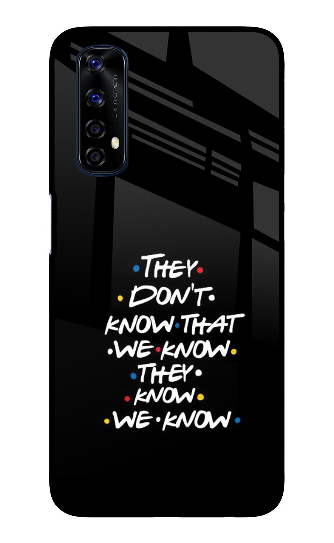 FRIENDS Dialogue Realme 7/Narzo 20 Pro Back Cover