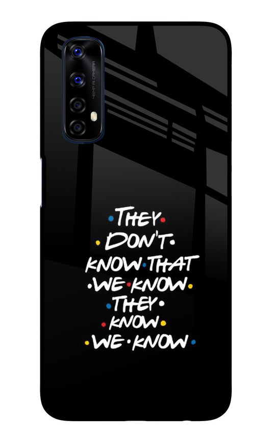 FRIENDS Dialogue Realme 7/Narzo 20 Pro Glass Case