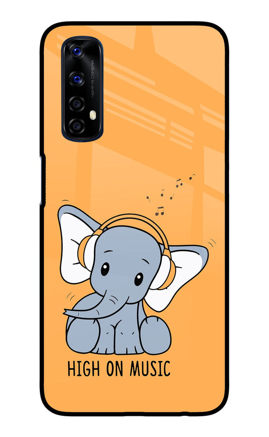 High On Music Realme 7/Narzo 20 Pro Glass Case