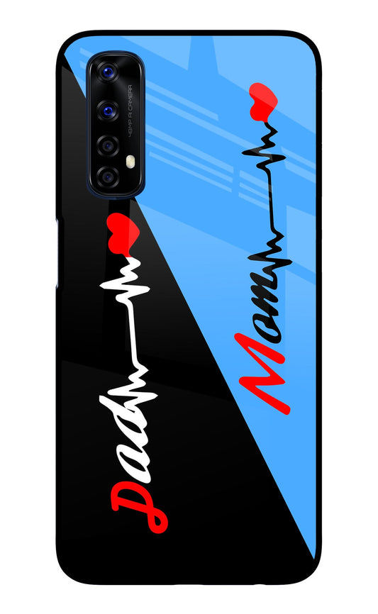 Mom Dad Realme 7/Narzo 20 Pro Glass Case