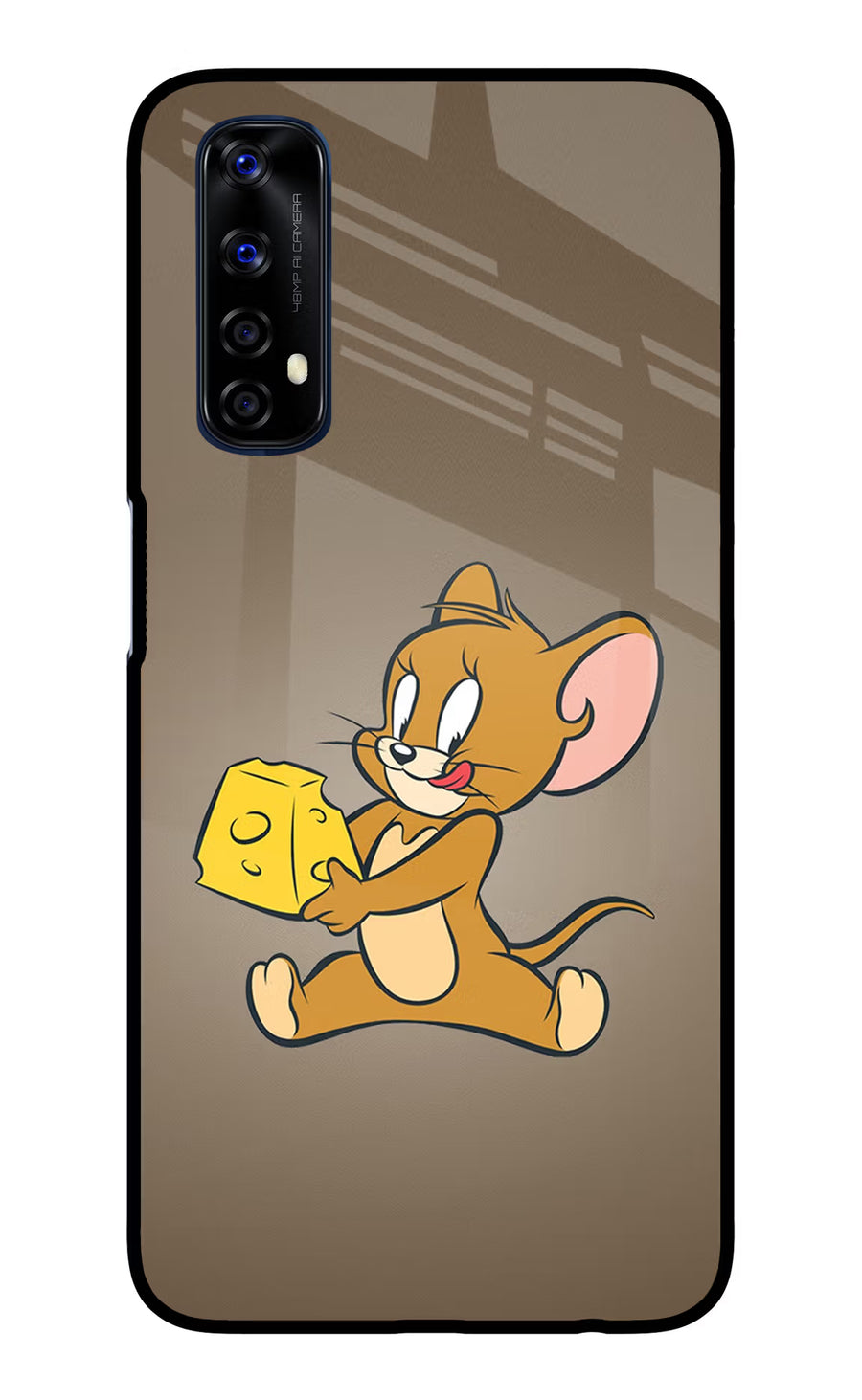 Jerry Realme 7/Narzo 20 Pro Back Cover, Glass case