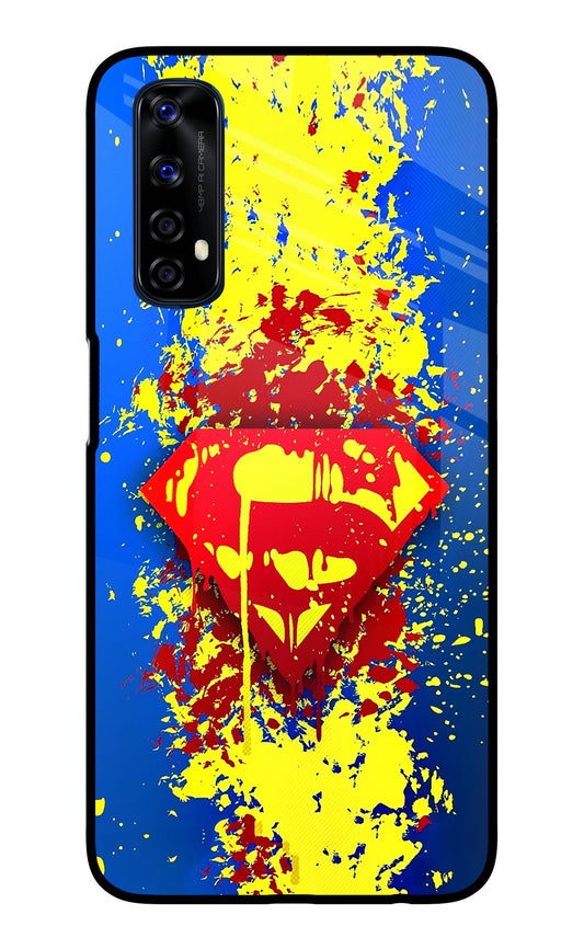 Superman logo Realme 7/Narzo 20 Pro Glass Case