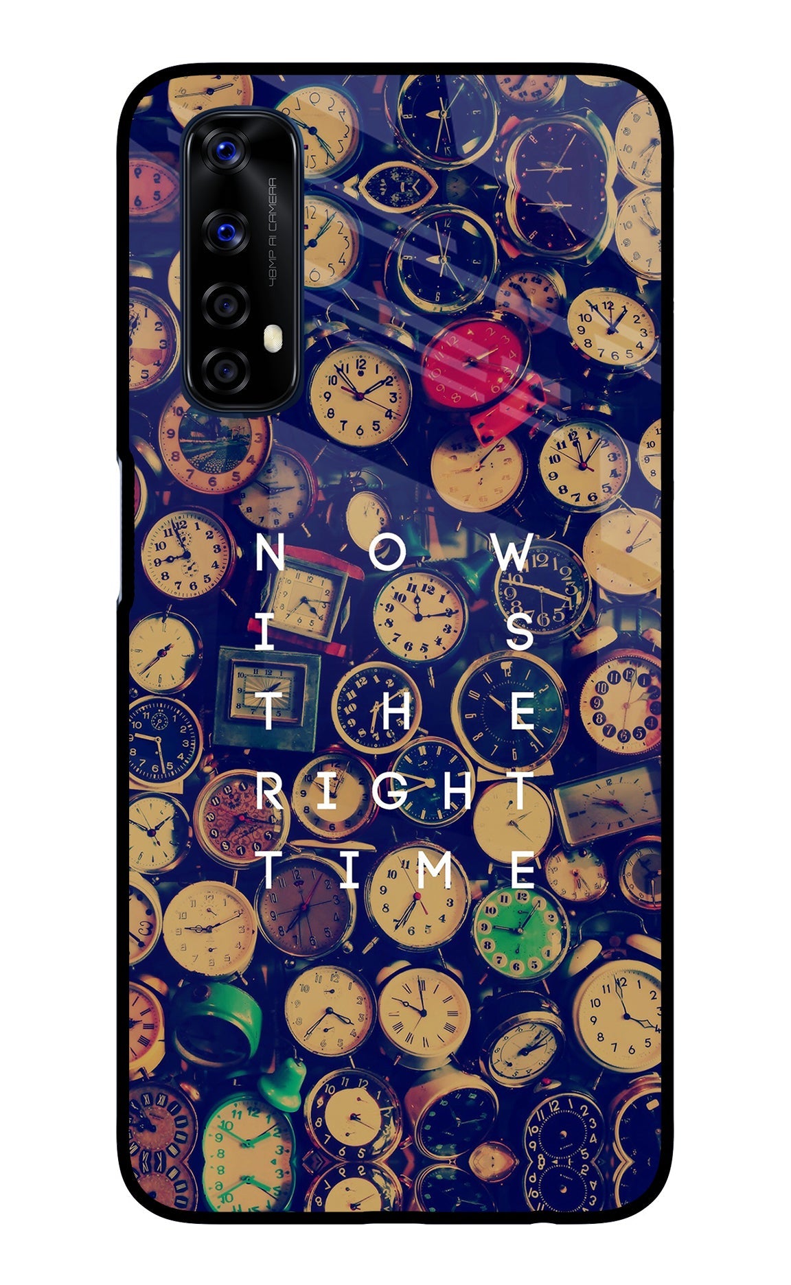 Now is the Right Time Quote Realme 7/Narzo 20 Pro Back Cover