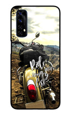 Ride More Worry Less Realme 7/Narzo 20 Pro Glass Case Back Cover by Casekaro