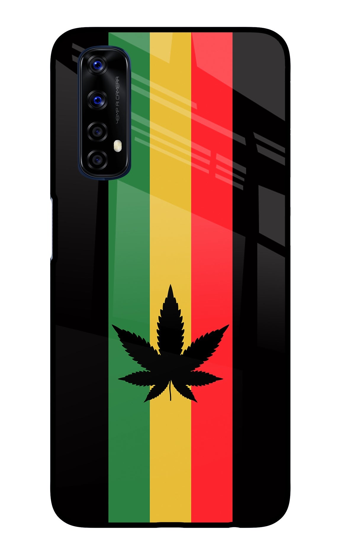 Weed Flag Realme 7/Narzo 20 Pro Glass Case