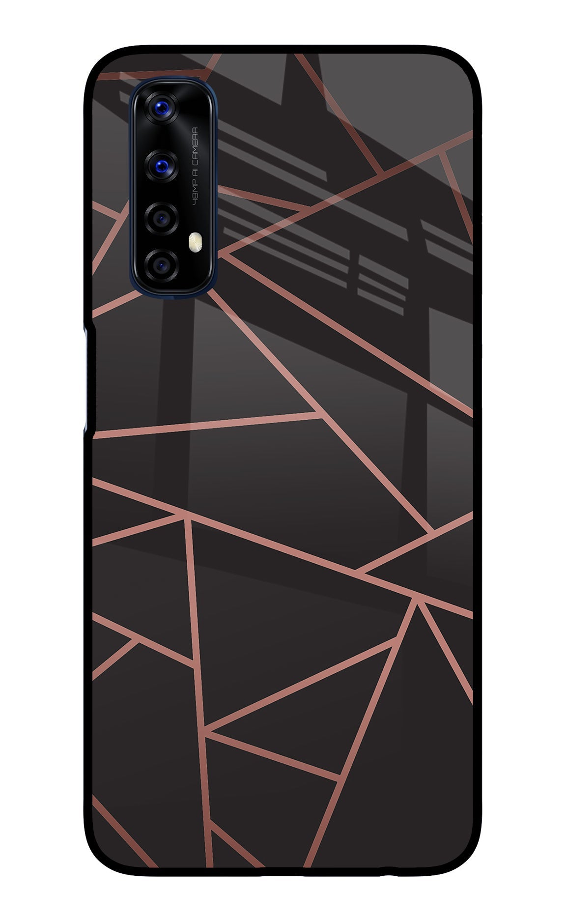 Geometric Pattern Realme 7/Narzo 20 Pro Glass Case