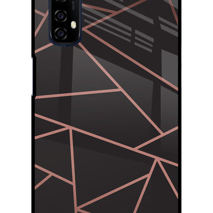 Geometric Pattern Realme 7/Narzo 20 Pro Glass Case Back Cover by Casekaro
