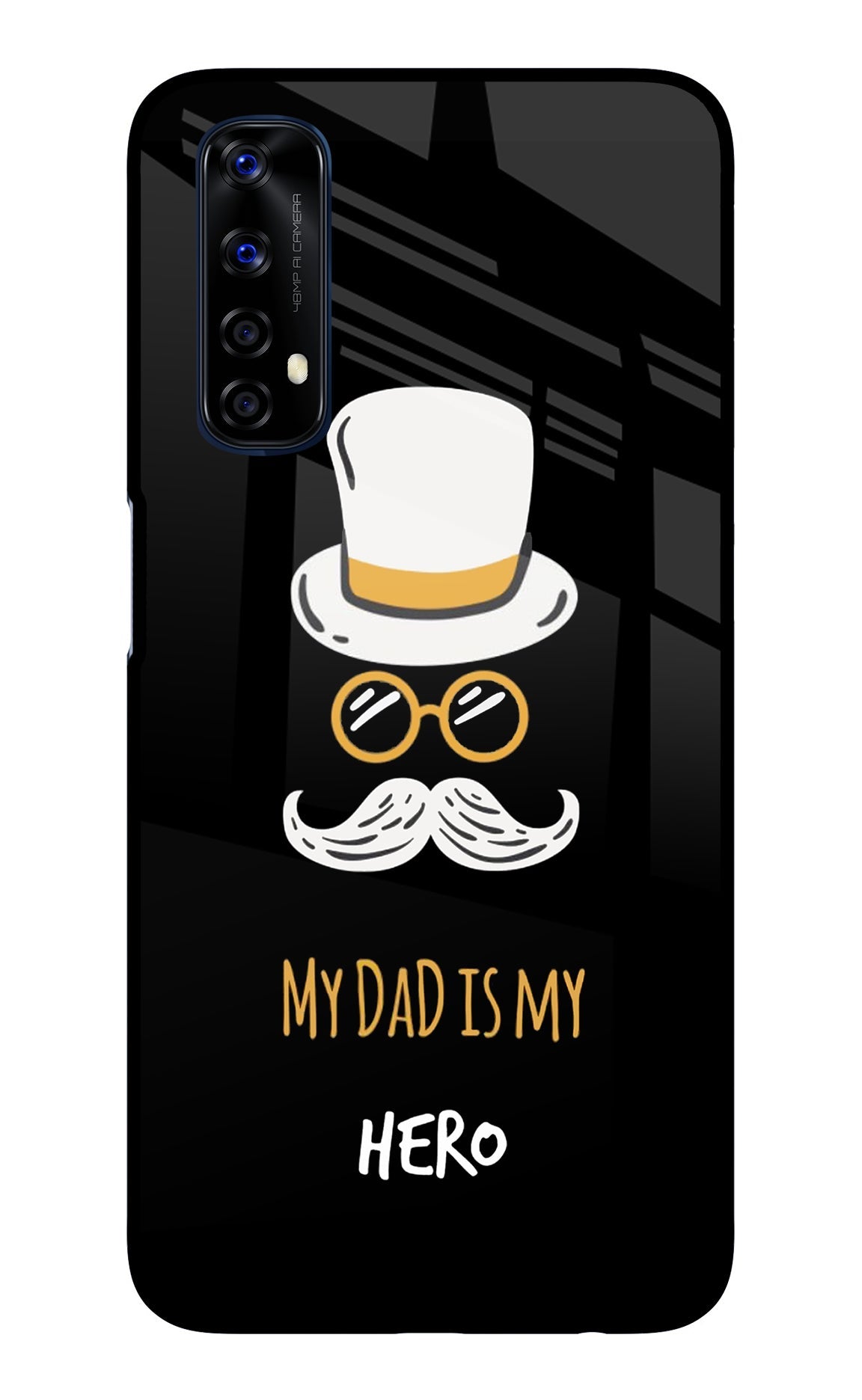 My Dad Is My Hero Realme 7/Narzo 20 Pro Glass Case