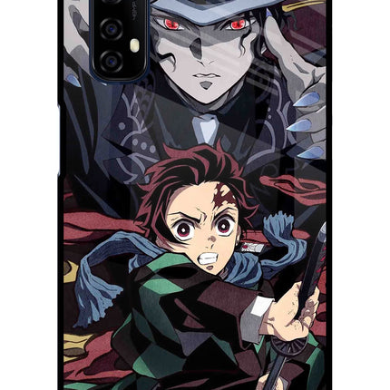 Demon Slayer Realme 7/Narzo 20 Pro Glass Case Back Cover by Casekaro