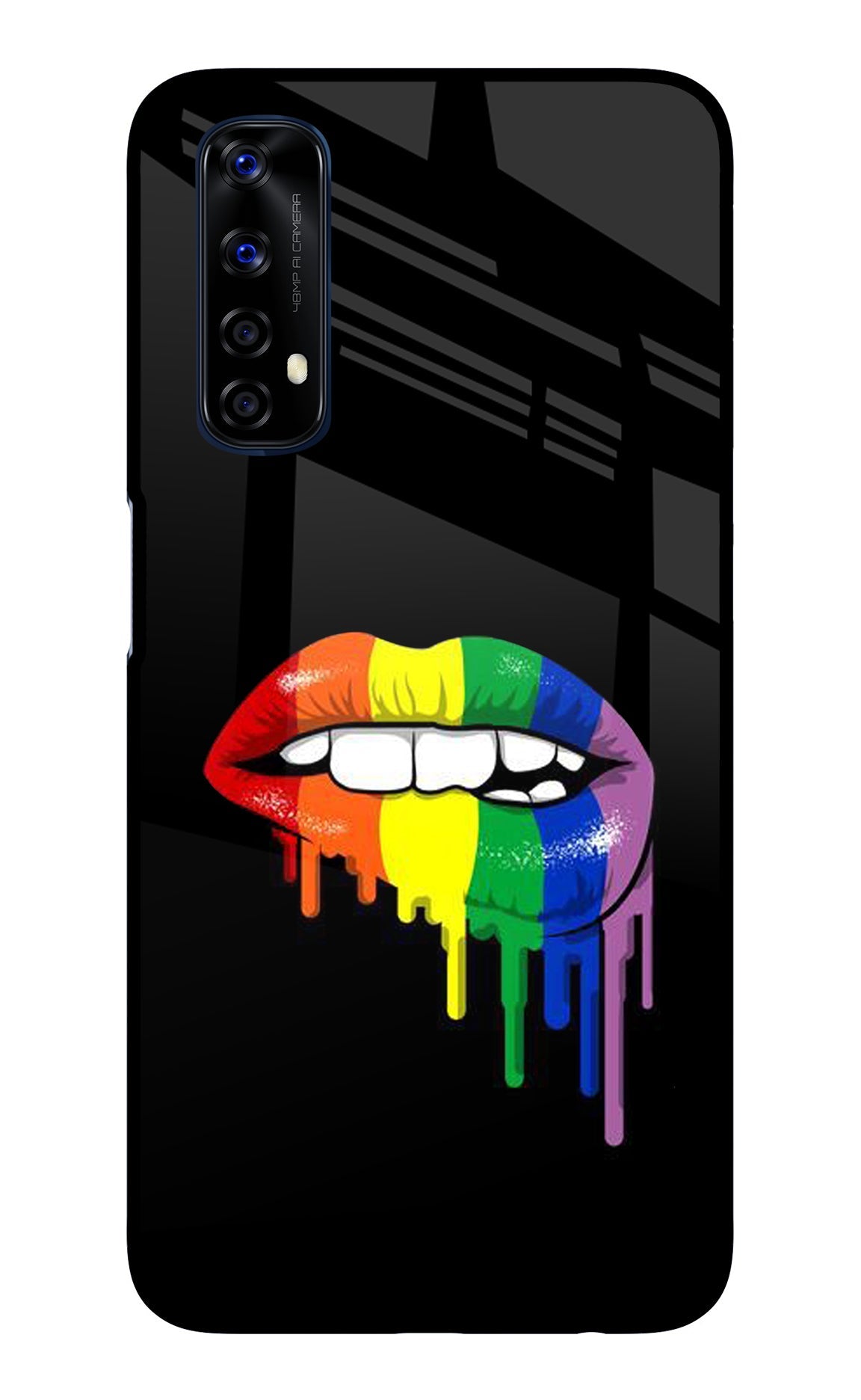 Lips Biting Realme 7/Narzo 20 Pro Back Cover