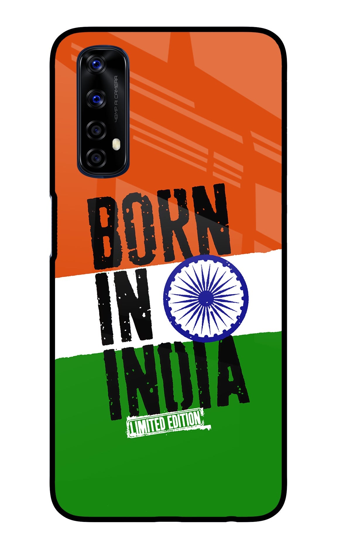 Born in India Realme 7/Narzo 20 Pro Glass Case
