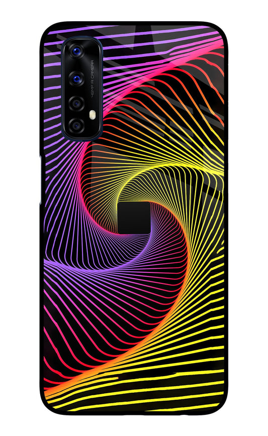 Colorful Strings Realme 7/Narzo 20 Pro Glass Case