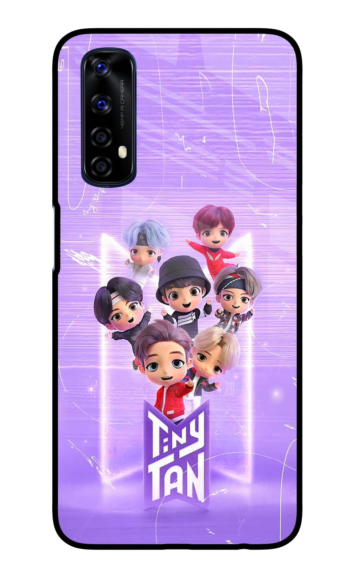 BTS Tiny Tan Realme 7/Narzo 20 Pro Back Cover