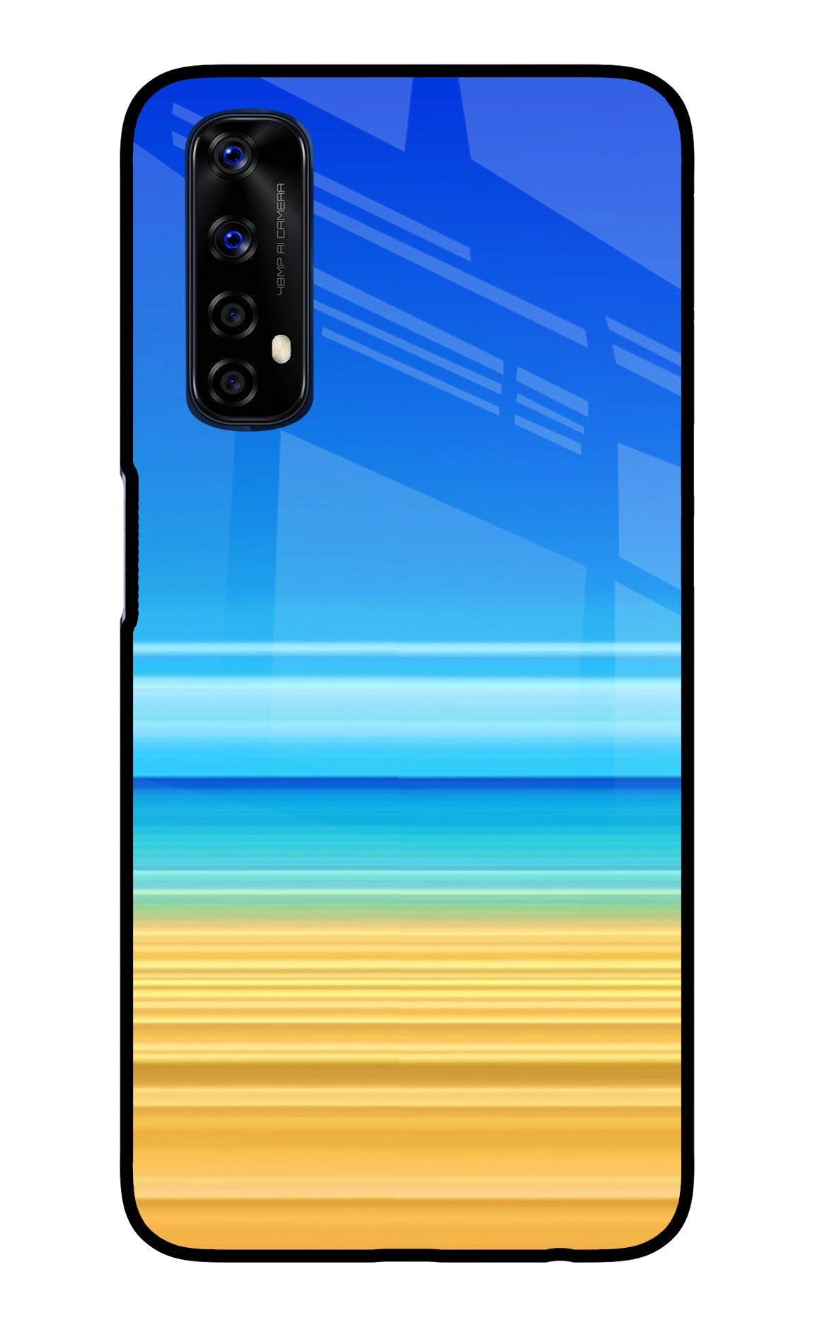 Beach Art Realme 7/Narzo 20 Pro Back Cover