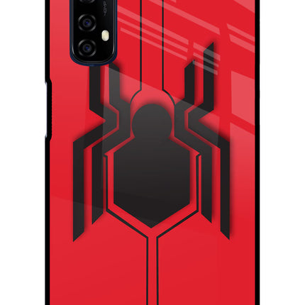 Spider Realme 7/Narzo 20 Pro Glass Case Back Cover by Casekaro