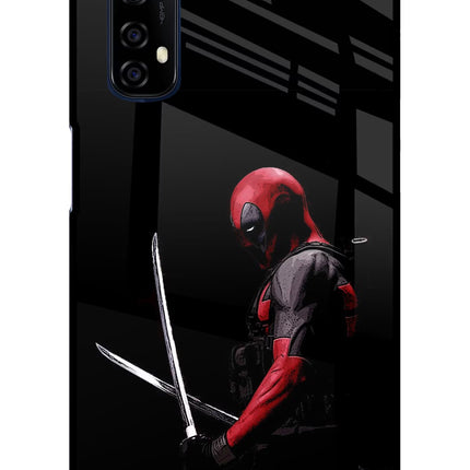Deadpool Realme 7/Narzo 20 Pro Glass Case Back Cover by Casekaro
