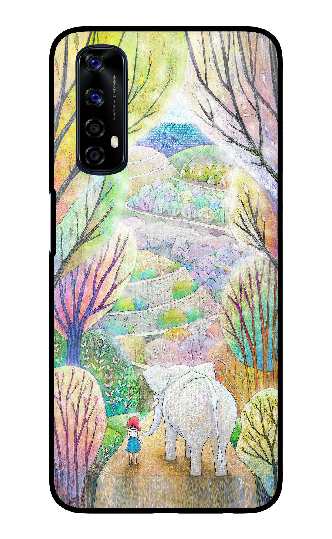 Nature Painting Realme 7/Narzo 20 Pro Back Cover