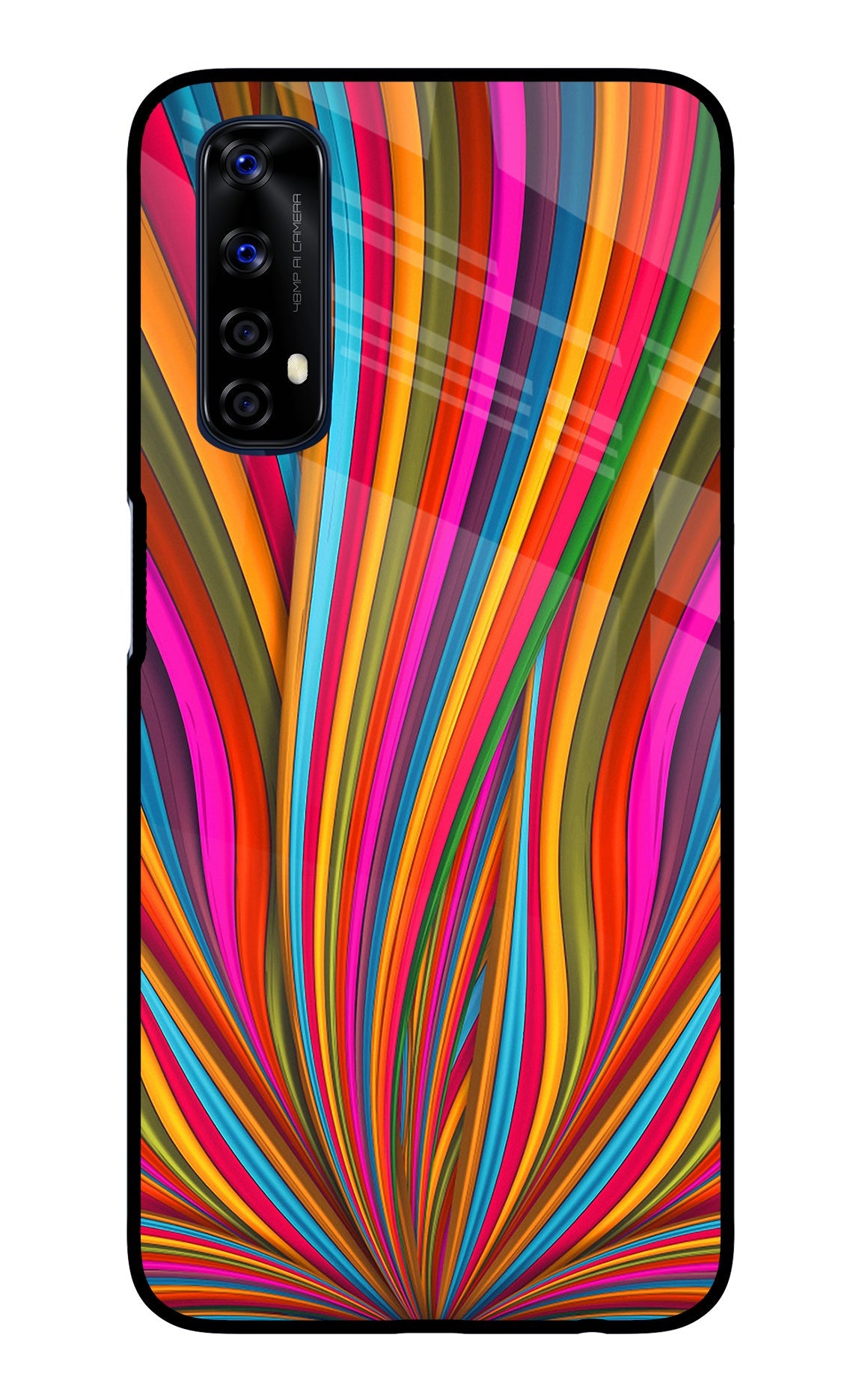 Trippy Wavy Realme 7/Narzo 20 Pro Back Cover