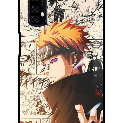 Pain Anime Realme 7/Narzo 20 Pro Glass Case Back Cover by Casekaro