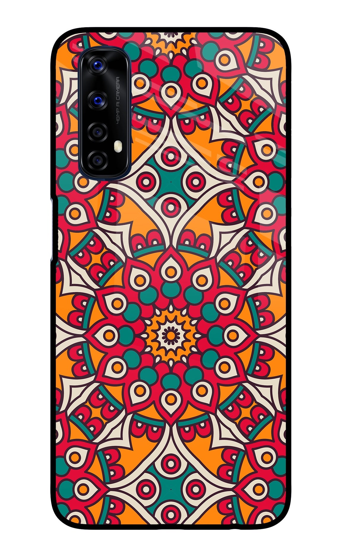 Mandala Art Realme 7/Narzo 20 Pro Back Cover