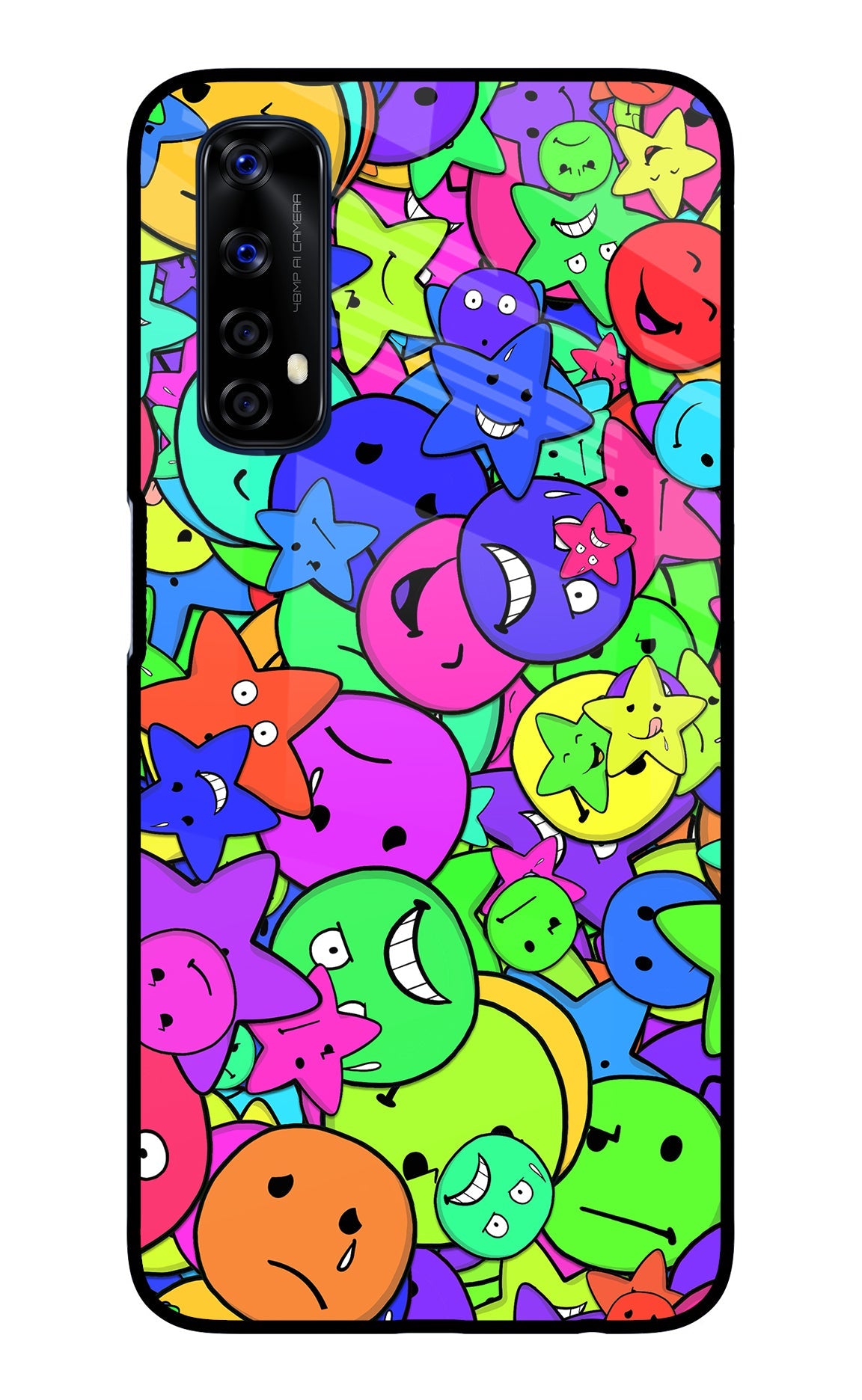 Fun Doodle Realme 7/Narzo 20 Pro Back Cover